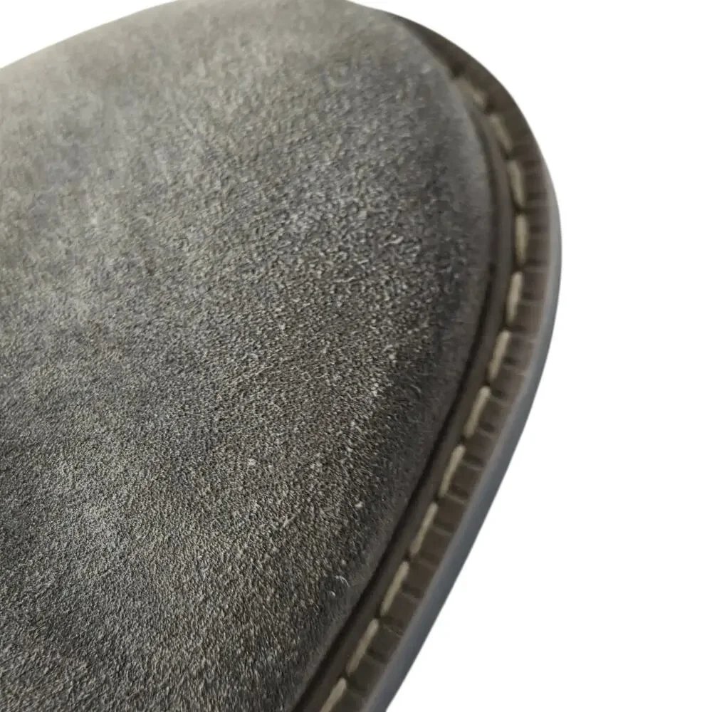 G.H. Bass & Co Mens Pasadena Grey Leather‎ Suede Shoes SZ 8W No Insoles Office